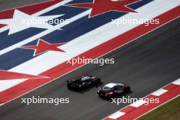 Mike Conway (GBR) / Kamui Kobayashi (JPN) / Nyck de Vries (NLD) #07 Toyota Gazoo Racing, Toyota GR010 Hybrid and Takeshi Kimura (JPN) / Esteban Masson (FRA) / Jose Maria Lopez (ARG) #87 Akkodis ASP Team Lexus RC F LMGT3. 01.09.2024. FIA World Endurance Championship, Rd 6, Lone Star COTA, Circuit of the Americas, Austin, Texas, USA.