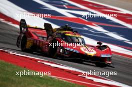 Antonio Fuoco (ITA) / Miguel Molina (ESP) / Nicklas Nielsen (DEN) #50 Ferrari AF Corse, Ferrari 499P. 01.09.2024. FIA World Endurance Championship, Rd 6, Lone Star COTA, Circuit of the Americas, Austin, Texas, USA.