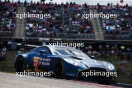 Ian James (USA) / Daniel Mancinelli (ITA) / Alex Riberas (ESP) #27 Heart of Racing Team Aston Martin Vantage AMR LMGT3. 01.09.2024. FIA World Endurance Championship, Rd 6, Lone Star COTA, Circuit of the Americas, Austin, Texas, USA.