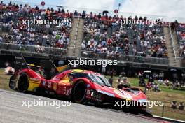 James Calado (GBR) / Alessandro Pier Guidi (ITA) / Antonio Giovinazzi (ITA) #51 AF Corse Ferrari 499P. 01.09.2024. FIA World Endurance Championship, Rd 6, Lone Star COTA, Circuit of the Americas, Austin, Texas, USA.