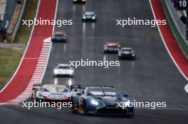 Ian James (USA) / Daniel Mancinelli (ITA) / Alex Riberas (ESP) #27 Heart of Racing Team Aston Martin Vantage AMR LMGT3. 01.09.2024. FIA World Endurance Championship, Rd 6, Lone Star COTA, Circuit of the Americas, Austin, Texas, USA.