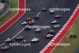 The start of the race. 01.09.2024. FIA World Endurance Championship, Rd 6, Lone Star COTA, Circuit of the Americas, Austin, Texas, USA.