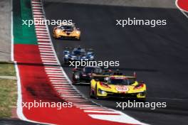 Robert Kubica (POL) / Robert Shwartzman (ISR) / Yifei Ye (CHN) #83 AF Corse Ferrari 499P. 01.09.2024. FIA World Endurance Championship, Rd 6, Lone Star COTA, Circuit of the Americas, Austin, Texas, USA.