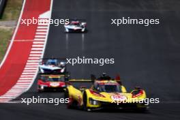 Robert Kubica (POL) / Robert Shwartzman (ISR) / Yifei Ye (CHN) #83 AF Corse Ferrari 499P. 01.09.2024. FIA World Endurance Championship, Rd 6, Lone Star COTA, Circuit of the Americas, Austin, Texas, USA.