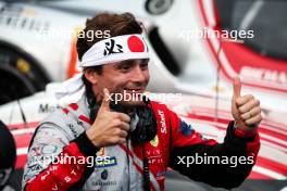 Thomas Flohr (SUI) / Francesco Castellacci (ITA) / Davide Rigon (ITA) #54 Vista AF Corse celebrate LMGT3 victory in parc ferme. 15.09.2024. FIA World Endurance Championship, Round 7, Six Hours of Fuji, Fuji, Japan, Sunday.