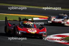 Antonio Fuoco (ITA) / Miguel Molina (ESP) / Nicklas Nielsen (DEN) #50 Ferrari AF Corse, Ferrari 499P. 15.09.2024. FIA World Endurance Championship, Round 7, Six Hours of Fuji, Fuji, Japan, Sunday.