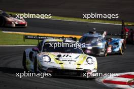 Aliaksandr Malykhin (KNA) / Joel Sturm (GER) / Klaus Bachler (AUT) #92 Manthey PureRxcing Porsche 911 GT3 R LMGT3. 15.09.2024. FIA World Endurance Championship, Round 7, Six Hours of Fuji, Fuji, Japan, Sunday.