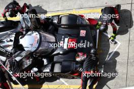 Sebastien Buemi (SUI) / Brendon Hartley (NZL) / Ryo Hirakawa (JPN) #08 Toyota Gazoo Racing, Toyota GR010, Hybrid makes a pit stop. 15.09.2024. FIA World Endurance Championship, Round 7, Six Hours of Fuji, Fuji, Japan, Sunday.