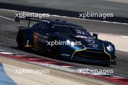 Mattia Drudi (ITA #27 Heart of Racing Team Aston Martin Vantage AMR LMGT3. 03.11.2024. FIA World Endurance Championship, Rookie Test, Sakhir, Bahrain, Sunday.