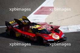 Antonio Fuoco (ITA) / Miguel Molina (ESP) / Nicklas Nielsen (DEN) #50 Ferrari AF Corse, Ferrari 499P. 31.10.2024. FIA World Endurance Championship, Round 8, Eight Hours of Bahrain, Sakhir, Bahrain, Thursday.