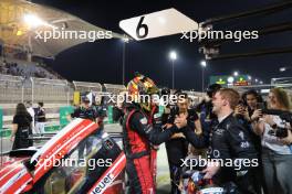 Laurens Vanthoor (BEL) #06 Porsche Penske Motorsport, Porsche 963 in parc ferme - celebrates becoming WEC Champion with his brother Dries Vanthoor (BEL). 02.11.2024. FIA World Endurance Championship, Round 8, Eight Hours of Bahrain, Sakhir, Bahrain, Saturday.