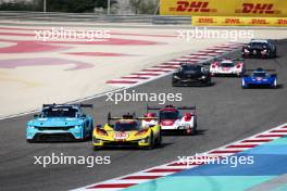 Robert Kubica (POL) / Robert Shwartzman (ISR) / Yifei Ye (CHN) #83 AF Corse Ferrari 499P. 02.11.2024. FIA World Endurance Championship, Round 8, Eight Hours of Bahrain, Sakhir, Bahrain, Saturday.