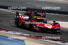 Arthur Leclerc (FRA) #50 Ferrari AF Corse, Ferrari 499P. 03.11.2024. FIA World Endurance Championship, Rookie Test, Sakhir, Bahrain, Sunday.