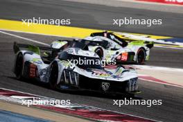 Mikkel Jensen (DEN) / Nico Mueller (SUI) / Jean-Eric Vergne (FRA) #93 Peugeot TotalEnergies Peugeot 9X8. 31.10.2024. FIA World Endurance Championship, Round 8, Eight Hours of Bahrain, Sakhir, Bahrain, Thursday.