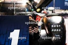 Race winner Sebastien Buemi (SUI)#08 Toyota Gazoo Racing, celebrates in parc ferme. 02.11.2024. FIA World Endurance Championship, Round 8, Eight Hours of Bahrain, Sakhir, Bahrain, Saturday.