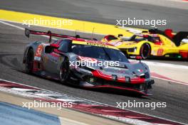 Thomas Flohr (SUI) / Francesco Castellacci (ITA) / Davide Rigon (ITA) #54 Vista AF Corse Ferrari 296 LMGT3. 31.10.2024. FIA World Endurance Championship, Round 8, Eight Hours of Bahrain, Sakhir, Bahrain, Thursday.