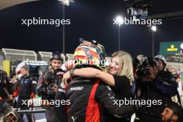 Laurens Vanthoor (BEL) #06 Porsche Penske Motorsport, Porsche 963 in parc ferme - celebrates becoming WEC Champion with his wife Jacqueline. 02.11.2024. FIA World Endurance Championship, Round 8, Eight Hours of Bahrain, Sakhir, Bahrain, Saturday.