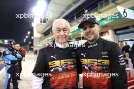 (L to R): Roger Penske (USA) Penske Owner with WEC Champion Laurens Vanthoor (BEL) #06 Porsche Penske Motorsport, in parc ferme. 02.11.2024. FIA World Endurance Championship, Round 8, Eight Hours of Bahrain, Sakhir, Bahrain, Saturday.