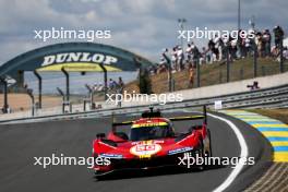 Antonio Fuoco (ITA) / Miguel Molina (ESP) / Nicklas Nielsen (DEN) #50 Ferrari AF Corse, Ferrari 499P. 07-09.06.2024. FIA World Endurance Championship, Le Mans Test, Le Mans, France.