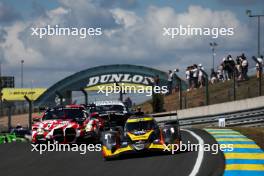 Rodrigo Sales (USA) / Mathias Beche (SUI) / Scott Huffaker (USA) #65 Panis Racing Oreca 07 - Gibson. 07-09.06.2024. FIA World Endurance Championship, Le Mans Test, Le Mans, France.