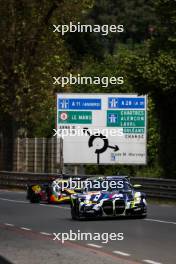 Ahmad Al Harthy (OMN) / Valentino Rossi (ITA) / Maxime Martin (BEL) #46 Team WRT BMW M4 LMGT3 . 07-09.06.2024. FIA World Endurance Championship, Le Mans Test, Le Mans, France.