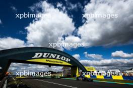 Ian James (USA) / Daniel Mancinelli (ITA) / Alex Riberas (ESP) #27 Heart of Racing Team Aston Martin Vantage AMR LMGT3. 07-09.06.2024. FIA World Endurance Championship, Le Mans Test, Le Mans, France.