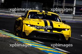 John Hartshorne (GBR) / Ben Tuck (GBR) / Christopher Mies (GER) #44 Proton Competition Ford Mustang LMGT3. 07-09.06.2024. FIA World Endurance Championship, Le Mans Test, Le Mans, France.