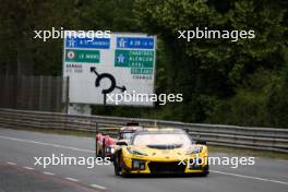 Tom Van Rompuy (BEL) / Rui Andrade (POR) / Charlie Eastwood (IRE) #81 TF Sport Corvette Z06 LMGT3.R. 07-09.06.2024. FIA World Endurance Championship, Le Mans Test, Le Mans, France.