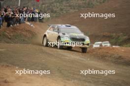 Oliver Solberg SWE, Elliot Edmonson GBR, Skoda GBR Fabia RS, Rally 2.  26-09.09.2024. World Rally Championship, Rd 11, Concepcion, Chile. www.xpbimages.com, EMail: requests@xpbimages.com © Copyright: XPB Images