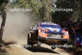 8, Ott Tanak, Martin Jarveoja, Hyundai Shell Mobis WRT, Hyundai i20 N Rally1.  26-09.09.2024. World Rally Championship, Rd 11, Concepcion, Chile. www.xpbimages.com, EMail: requests@xpbimages.com © Copyright: XPB Images