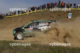 25, Gus Greensmith, Elliott Edmondson, Skoda Fabia RS Rally2.  26-09.09.2024. World Rally Championship, Rd 11, Concepcion, Chile. www.xpbimages.com, EMail: requests@xpbimages.com © Copyright: XPB Images