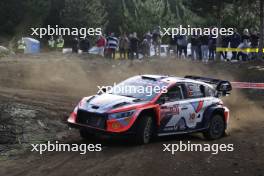 8, Ott Tanak, Martin Jarveoja, Hyundai Shell Mobis WRT, Hyundai i20 N Rally1. 26-09.09.2024. World Rally Championship, Rd 11, Concepcion, Chile. www.xpbimages.com, EMail: requests@xpbimages.com © Copyright: XPB Images