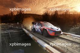 8, Ott Tanak, Martin Jarveoja, Hyundai Shell Mobis WRT, Hyundai i20 N Rally1. 26-09.09.2024. World Rally Championship, Rd 11, Concepcion, Chile. www.xpbimages.com, EMail: requests@xpbimages.com © Copyright: XPB Images