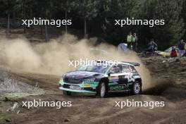 25, Gus Greensmith, Elliott Edmondson, Skoda Fabia RS Rally2.  26-09.09.2024. World Rally Championship, Rd 11, Concepcion, Chile. www.xpbimages.com, EMail: requests@xpbimages.com © Copyright: XPB Images