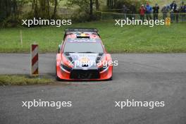 Thierry Neuville (BEL) / Martijn Wydaeghe (BEL), Hyundai Shell Mobis WRT, Hyundai i20 N Rally1 Hybrid. 17-20.10.2024. World Rally Championship, Rd 12, Central Europe Rally, Germany, Austria, Czechia. www.xpbimages.com, EMail: requests@xpbimages.com © Copyright: XPB Images