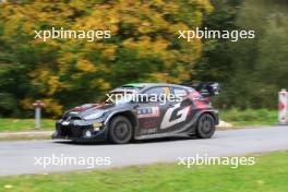 Elfyn Evans (GBR) / Scott Martin (GBR) Toyota Gazoo Racing WRT, Toyota Yaris Rally1 Hybrid. 17-20.10.2024. World Rally Championship, Rd 12, Central Europe Rally, Germany, Austria, Czechia. www.xpbimages.com, EMail: requests@xpbimages.com © Copyright: XPB Images