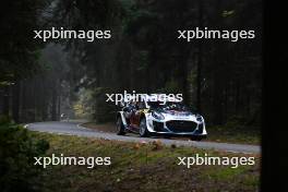 Adrien Fourmaux (FRA) / Alexandre Coria (FRA) M-Sport Ford World Rally Team Ford Puma Rally1 Hybrid. 17-20.10.2024. World Rally Championship, Rd 12, Central Europe Rally, Germany, Austria, Czechia. www.xpbimages.com, EMail: requests@xpbimages.com © Copyright: XPB Images