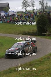 Takamoto Katsuta (JPN) / Aaron Johnston (IRE) Toyota Gazoo Racing WRT, Toyota Yaris Rally1 Hybrid. 17-20.10.2024. World Rally Championship, Rd 12, Central Europe Rally, Germany, Austria, Czechia. www.xpbimages.com, EMail: requests@xpbimages.com © Copyright: XPB Images