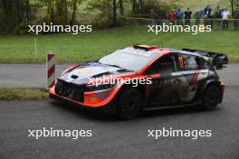 Thierry Neuville (BEL) / Martijn Wydaeghe (BEL), Hyundai Shell Mobis WRT, Hyundai i20 N Rally1 Hybrid. 17-20.10.2024. World Rally Championship, Rd 12, Central Europe Rally, Germany, Austria, Czechia. www.xpbimages.com, EMail: requests@xpbimages.com © Copyright: XPB Images