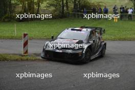 Sebastien Ogier (FRA) / Vincent Landais (FRA) Toyota Gazoo Racing WRT, Toyota GR Yaris Rally 1 Hybrid. 17-20.10.2024. World Rally Championship, Rd 12, Central Europe Rally, Germany, Austria, Czechia. www.xpbimages.com, EMail: requests@xpbimages.com © Copyright: XPB Images