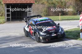 33, Elfyn Evans, Scott Martin, Toyota GR Yaris Rally1 HYBRID.  17-20.10.2024. World Rally Championship, Rd 12, Central Europe Rally, Germany, Austria, Czechia. www.xpbimages.com, EMail: requests@xpbimages.com © Copyright: XPB Images