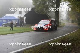 Andreas Mikkelsen (NOR) / Torstein Eriksen (NOR) Hyundai Shell Mobis World Rally Team, Hyundai i20 M Rally1 Hybrid. 17-20.10.2024. World Rally Championship, Rd 12, Central Europe Rally, Germany, Austria, Czechia. www.xpbimages.com, EMail: requests@xpbimages.com © Copyright: XPB Images