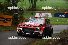 Nikolay Gryazin (RUS) / Konstantin Aleksandrov (RUS) DG Sport Competition Citroen C3 RC2 Rally2. 17-20.10.2024. World Rally Championship, Rd 12, Central Europe Rally, Germany, Austria, Czechia. www.xpbimages.com, EMail: requests@xpbimages.com © Copyright: XPB Images