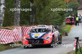 Ott Tanak (EST) / Martin Jarveoja (EST) M-Sport Ford World Rally Team, Ford Puma Rally1 Hybrid. 17-20.10.2024. World Rally Championship, Rd 12, Central Europe Rally, Germany, Austria, Czechia. www.xpbimages.com, EMail: requests@xpbimages.com © Copyright: XPB Images