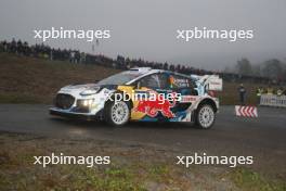 Adrien Fourmaux (FRA) / Alexandre Coria (FRA) M-Sport Ford World Rally Team Ford Puma Rally1 Hybrid. 17-20.10.2024. World Rally Championship, Rd 12, Central Europe Rally, Germany, Austria, Czechia. www.xpbimages.com, EMail: requests@xpbimages.com © Copyright: XPB Images