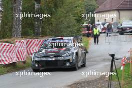 Sebastien Ogier (FRA) / Vincent Landais (FRA) Toyota Gazoo Racing WRT, Toyota GR Yaris Rally 1 Hybrid. 17-20.10.2024. World Rally Championship, Rd 12, Central Europe Rally, Germany, Austria, Czechia. www.xpbimages.com, EMail: requests@xpbimages.com © Copyright: XPB Images