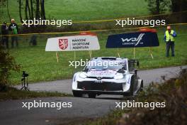 Sami Pajari (FIN) / Enni Malkonen (FIN) Printsport Toyota GR Yaris RC2 Rally2. 17-20.10.2024. World Rally Championship, Rd 12, Central Europe Rally, Germany, Austria, Czechia. www.xpbimages.com, EMail: requests@xpbimages.com © Copyright: XPB Images