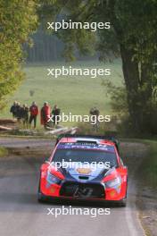 Ott Tanak (EST) / Martin Jarveoja (EST) M-Sport Ford World Rally Team, Ford Puma Rally1 Hybrid. 17-20.10.2024. World Rally Championship, Rd 12, Central Europe Rally, Germany, Austria, Czechia. www.xpbimages.com, EMail: requests@xpbimages.com © Copyright: XPB Images