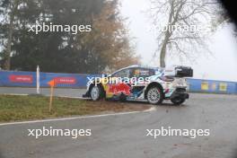 Adrien Fourmaux (FRA) / Alexandre Coria (FRA) M-Sport Ford World Rally Team Ford Puma Rally1 Hybrid. 17-20.10.2024. World Rally Championship, Rd 12, Central Europe Rally, Germany, Austria, Czechia. www.xpbimages.com, EMail: requests@xpbimages.com © Copyright: XPB Images