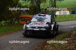 Sebastien Ogier (FRA) / Vincent Landais (FRA) Toyota Gazoo Racing WRT, Toyota GR Yaris Rally 1 Hybrid. 17-20.10.2024. World Rally Championship, Rd 12, Central Europe Rally, Germany, Austria, Czechia. www.xpbimages.com, EMail: requests@xpbimages.com © Copyright: XPB Images